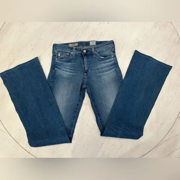 Adriano Goldschmied The Angel Boot Cut Flared Leg Women’s Jeans Size 26R - Picture 2 of 11